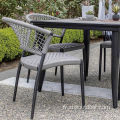 Mobilier de jardin Table de patio Set Chaise extérieure